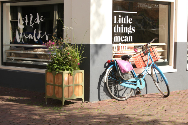 Bloembakken voor leiden