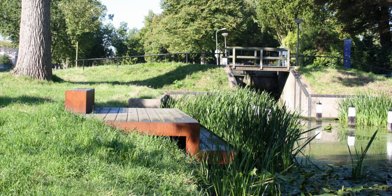 Delft steiger cortenstaal