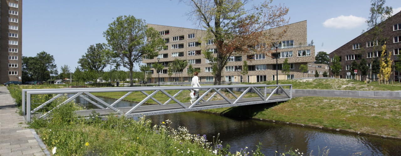 Vakwerk brug  voetgangersbrug